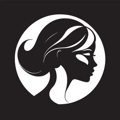 woman with hair and portrait of a woman girl with long hair