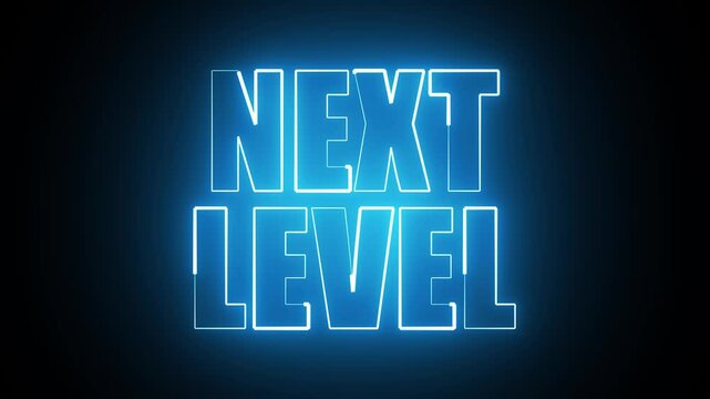 
NEXT LEVEL NEON TITLE ANIMATION