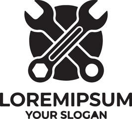 silhouette of a person with a hammer and wrench and screwdriver