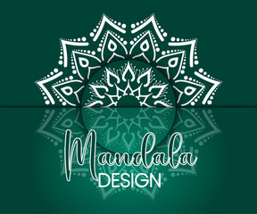 minimal creative mandala design