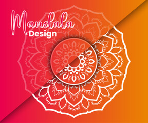 minimal creative mandala design