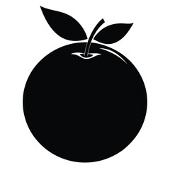 Blueberry Fruits Silhouette Vector Illustration