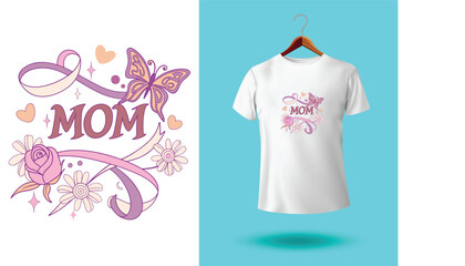 Mom t-shirt design Mother day t-shirts design, for Hand drawn lettering phrase. Modern calligraphy t shirt design. best selling typography creative custom Women's Day t shirt design. mom t shirt