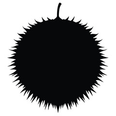 Fruits Silhouette Vector Illustration