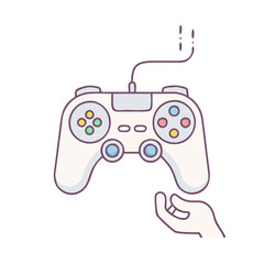 gaming icon, gaming vector illustration-simple illustration of gaming, perfect for gaming logos and icons