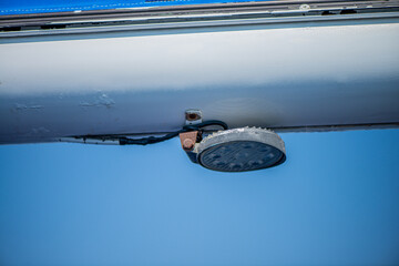 Sailing Precision: Ship Mast and Instruments © Anil