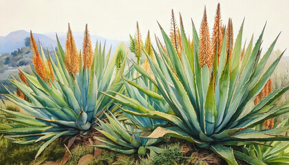 Obraz premium Agaves 