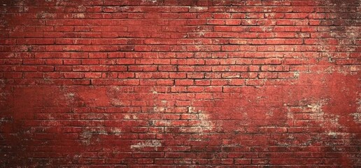 Red Brick Wall Texture Background