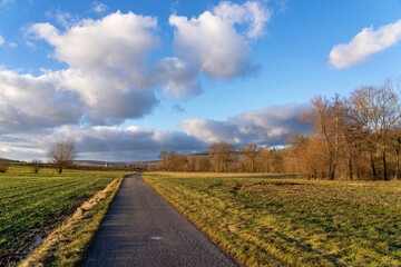 Naklejka premium Horrheim Landschaft