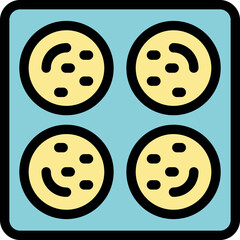 Petri dish containing growing bacteria colonies, used in laboratory for scientific research and analysis