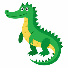 crocodile with a smile vector