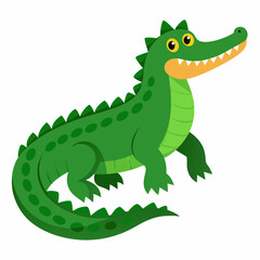 crocodile with a smile vector
