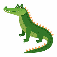 crocodile with a smile vector