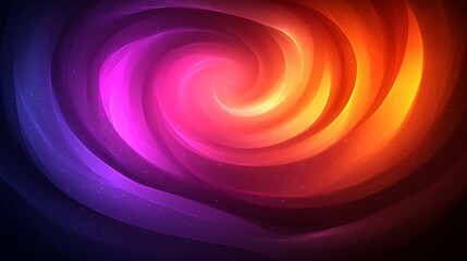 Abstract Swirling Nebula Cosmic Energy Design