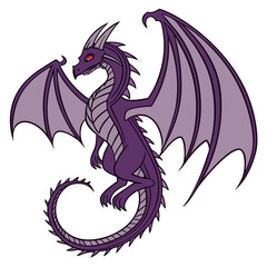 illustration of a dragon