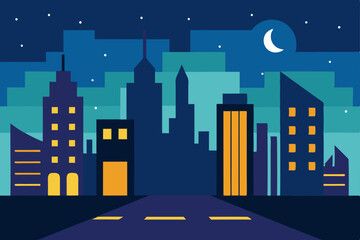 night city landscape