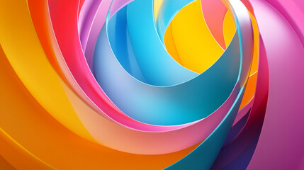 Obraz premium Vibrant abstract background with a colorful gradient, Abstract colorful backgrounds