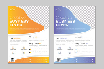 Creative Business Marketing Social Media Post Template.