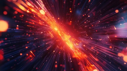 Abstract Technology Particles Lines Mesh Background 8K Realistic

