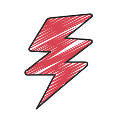 Powerful Lightning Bolt Icon