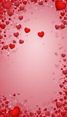 Obraz premium Valentine's Day background