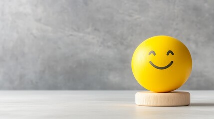 Smiling egg face, a bright and cheerful start to your day smiling