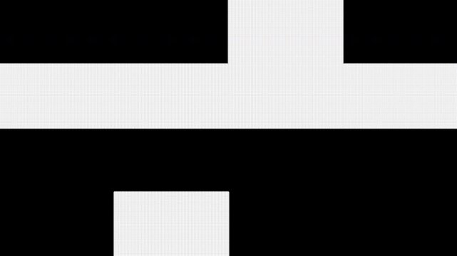 Background divided into squares flashing rapidly in a stoboscopic manner. Concept: Background, loop, disco, stroboscopic.