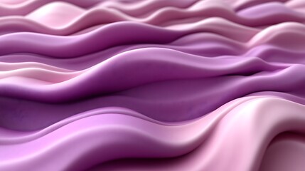Fototapeta premium Abstract Purple and Pink Wavy Fabric Texture