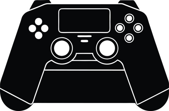 recommend clip art: Gaming console silhouette illustration.