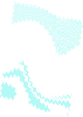 An abstract transparent psychedelic wavy spiral shape design element overlay.