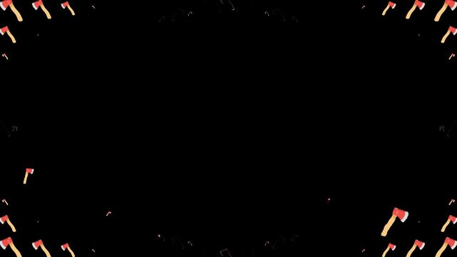 animated axe emoji, animated bow emoji, animated garlic emoji, animated blood emoji, animated saturn emoji, animated hands emoji, animated chair emoji, cartoon axe emoji, cartoon bow emoji, cartoon ga