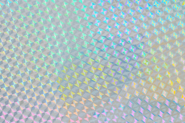 Iridescent Abstract Hologram with Vibrant Rainbow Glow