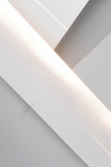 Obraz premium White abstract wallpaper Elegant with shiny lines Realistic golden geometric a minimalist design 3d perspective style diamond shape hexagons a hexagon pattern Seamless.