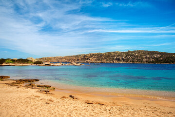 Sardegna, spiaggia di Zia Culumba, a Capo Testa, Santa Teresa di Gallura, Italia, Europa occidentale 