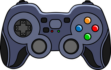 playstation stick vector illustration isolated on white background