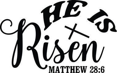 He is Risen , Matthew 28:6