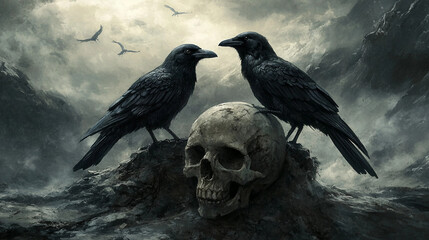 Fototapeta premium eagle in the serengeti