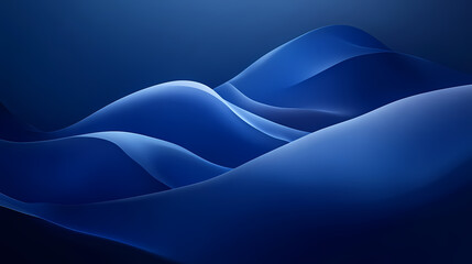 Obraz premium Dark blue abstract background creates a smooth textured surface with subtle lines. Midnight Plains. Illustration