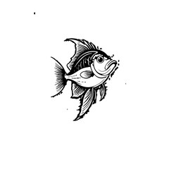 Fototapeta premium Fish Vector Logo Design