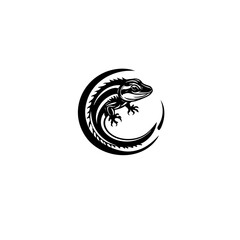 Fototapeta premium Lizard Vector Logo Design