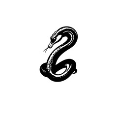 Fototapeta premium Snake Vector Logo Design