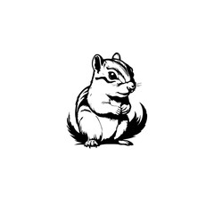 Obraz premium Squirrel Vector Logo Design