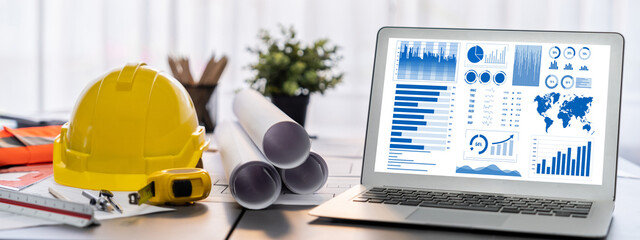 Business data dashboard provide brisk business intelligence analytic for marketing strategy planning