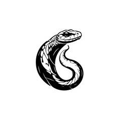 Fototapeta premium Snake Vector Logo Design