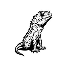 Fototapeta premium Lizard Vector Logo Design