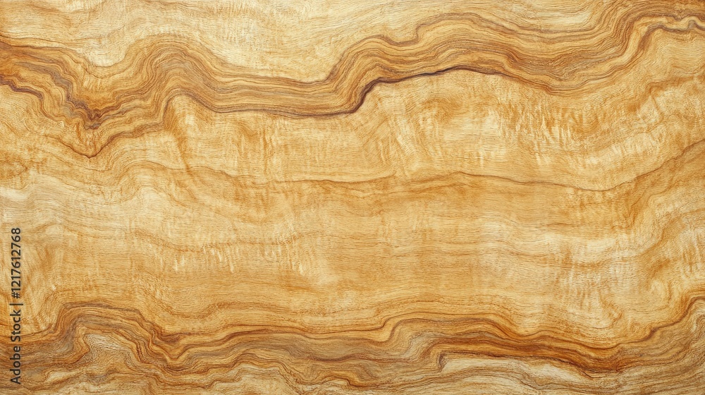 Poster wood texture with flowing grain patterns in warm tones suitable for background or design use with co