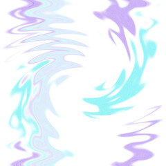 An abstract transparent psychedelic wavy spiral shape design element overlay.