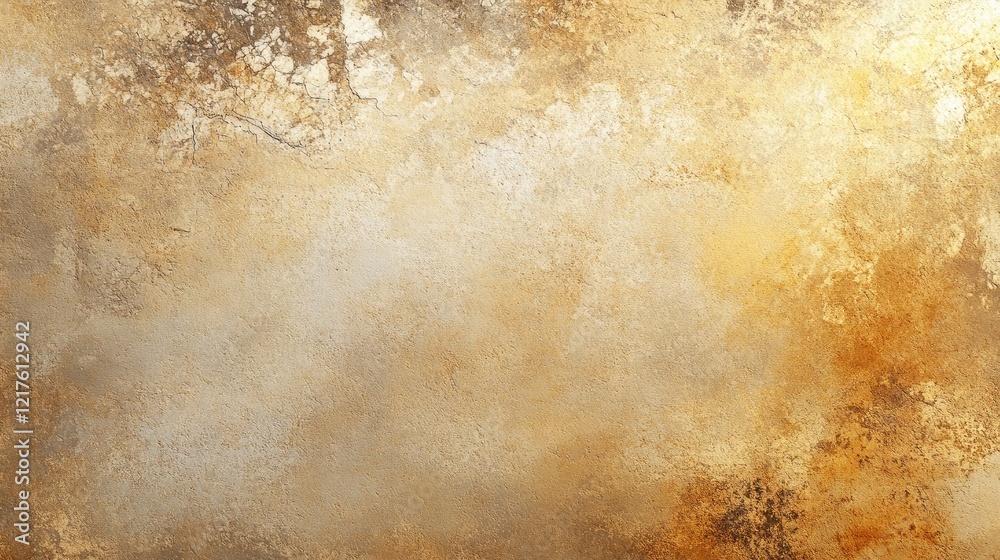 Poster Textured abstract background in warm tones with subtle gradients and copy space for design elements