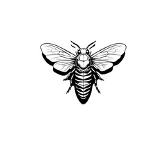 Obraz premium Bee Vector Logo Design