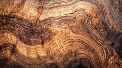 Naklejka premium Brown wood texture with natural patterns and grains suitable for background or design elements Copy Space